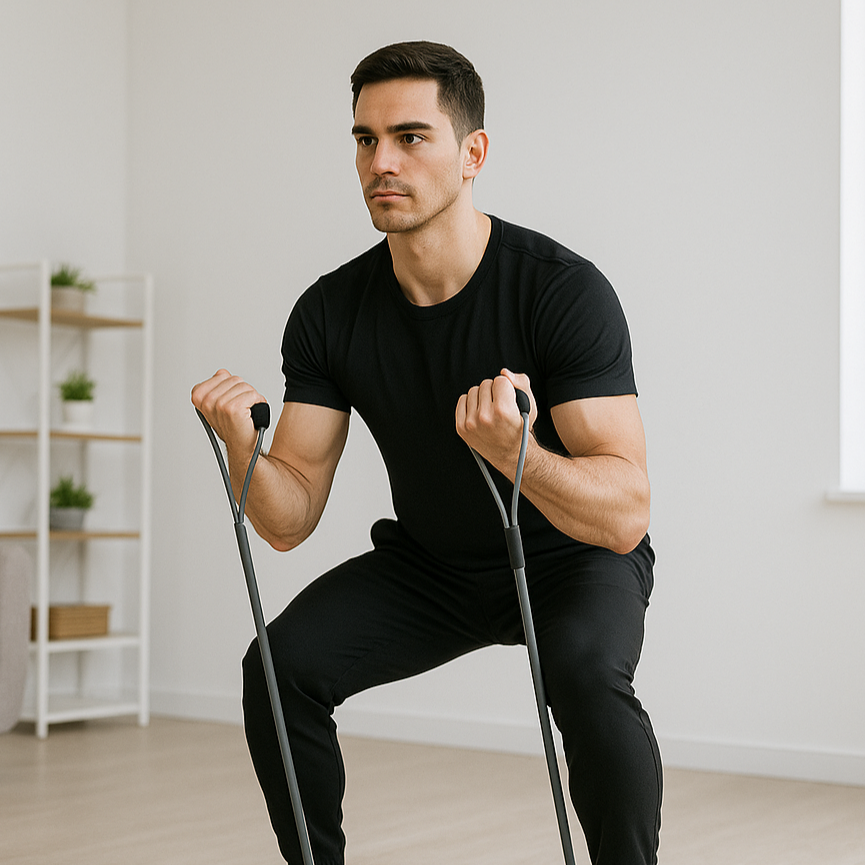 Premium Resistance Band for Full-Body Home Workouts – Strength, Stretching & Recovery