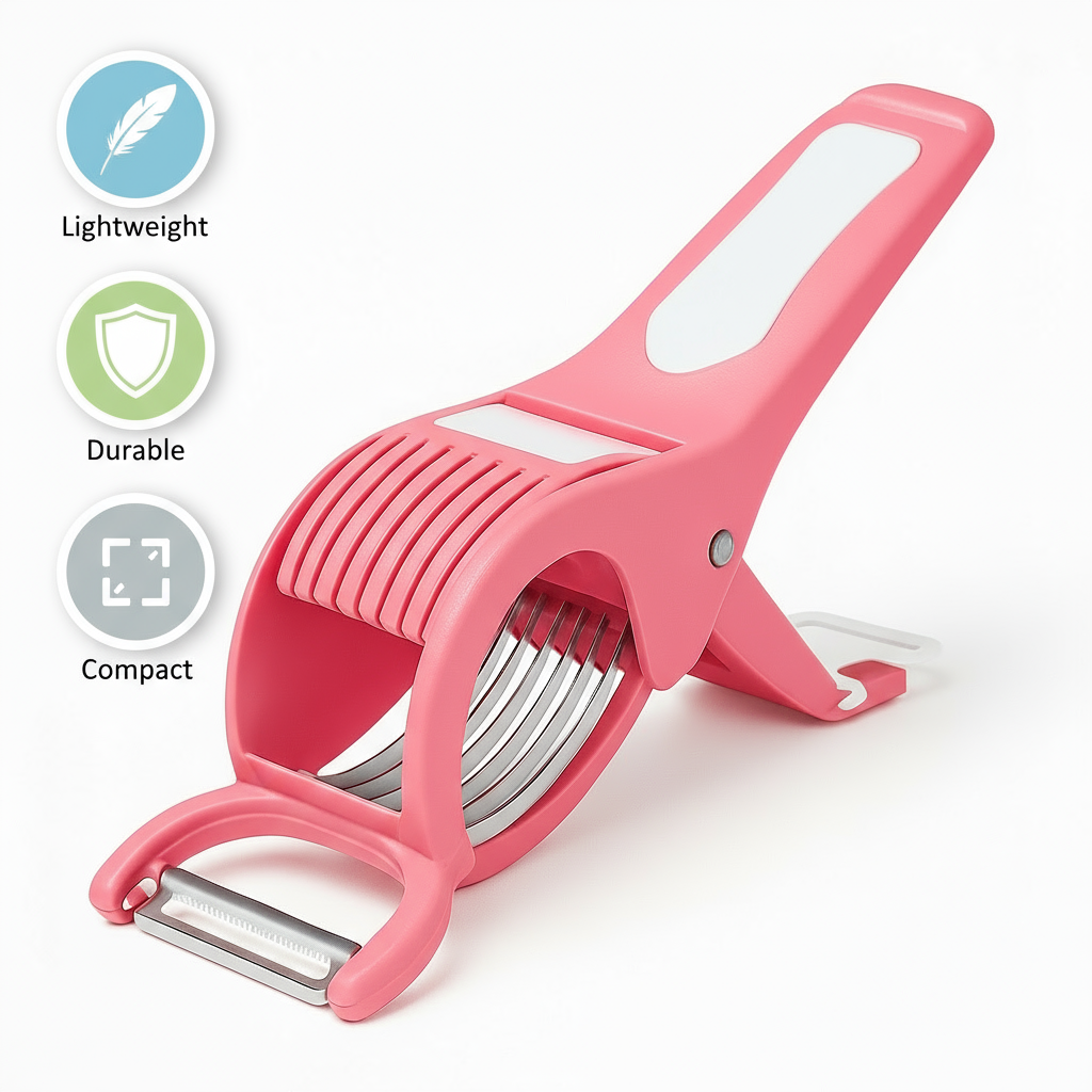 Vegetable Cutter Chopper – Multi Blade Handheld Kitchen Tool