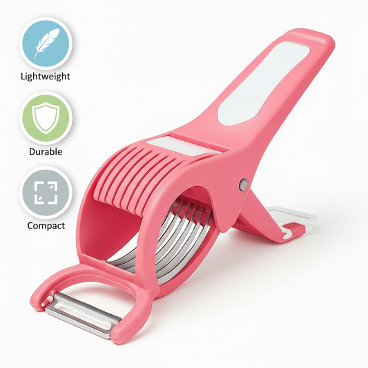 Vegetable Cutter Chopper – Multi Blade Handheld Kitchen Tool