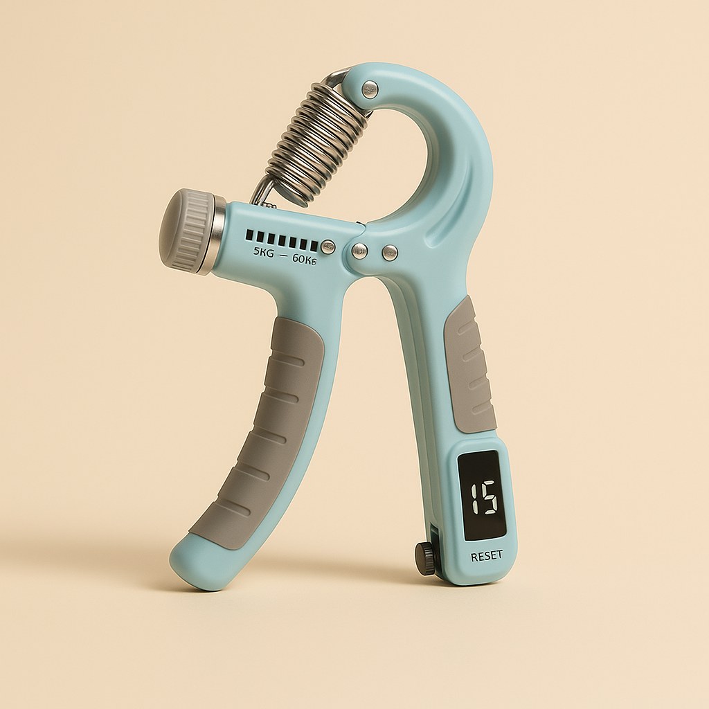 Heavy-Duty Adjustable Hand Gripper with Digital Counter (5-60 kg)